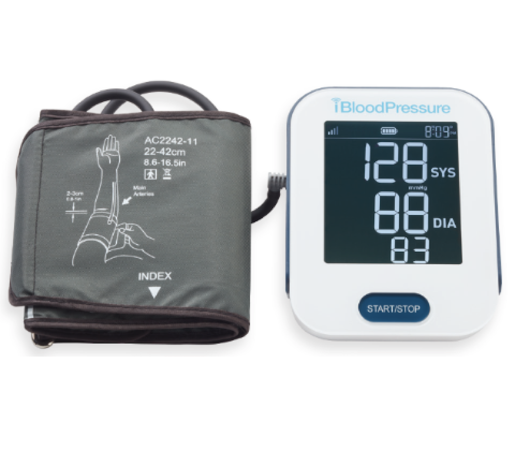Smart Meter ibloodpressue cellular monitor with cuff (1)